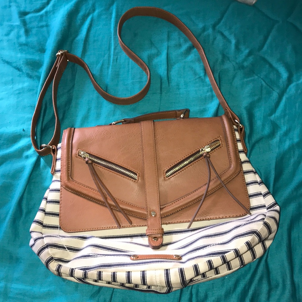 Blue and white strips 💙